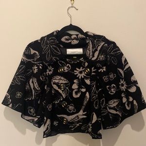 LEIFSDOTTIR blackbird sweater bolero